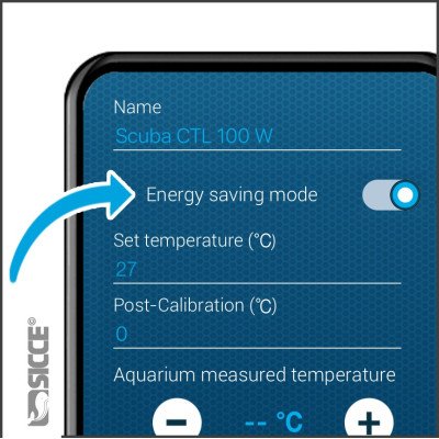 SICCE Scuba Contactless 50W- Chauffage pour aquarium SICCE Scuba Contactless 50W- Chauffage pour aquarium
