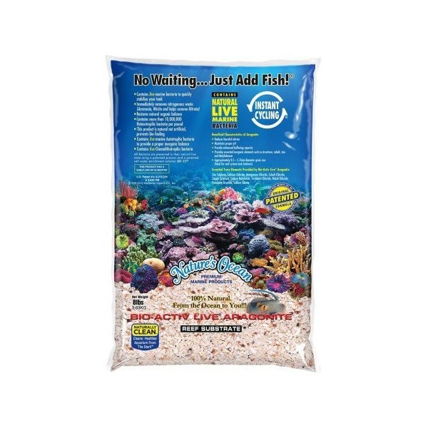 Nature's Ocean Reef Substrate 3,63 kg - Live Sand für Aquarien