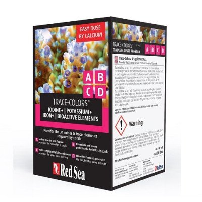 RED SEA Trace Colors ABCD NanoKit 4x100ml RED SEA Trace Colors ABCD NanoKit 4x100ml