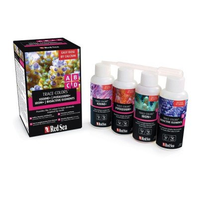 RED SEA Trace Colors ABCD NanoKit 4x100ml RED SEA Trace Colors ABCD NanoKit 4x100ml