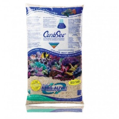 CARIBSEA Aragalive Special Grade Reef 9 kg- Sable vivant pour aqaurium