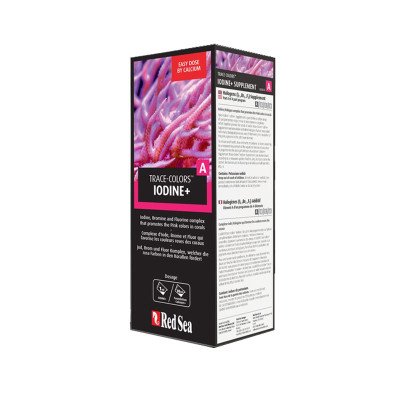 RED SEA Trace Colors A- Iodine+ Supplément 500 ml RED SEA Trace Colors A- Iodine+ Supplément 500 ml