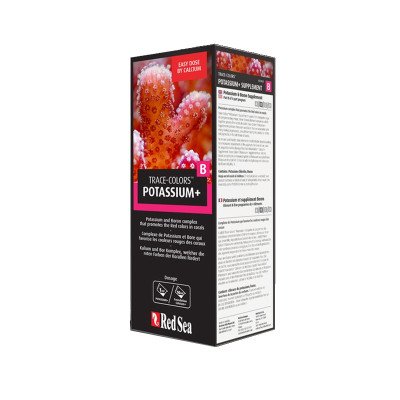 RED SEA Trace Colors B- Potassium+ Supplément 500 ml RED SEA Trace Colors B- Potassium+ Supplément 500 ml