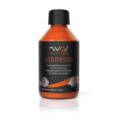 NYOS GOLDPODS 250 ml - Futter für Fische und Korallen NYOS GOLDPODS 250 ml - Futter für Fische und Korallen