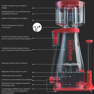 RED SEA REEFER Skimmer 900- Ecumeur pour aquarium RED SEA REEFER Skimmer 900- Ecumeur pour aquarium