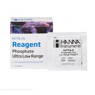HANNA Lot De 25 Réactifs Phosphates (PO4)  Pour Checker Phosphates