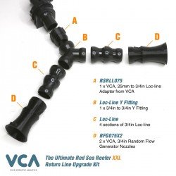 VCA Red Sea Reefer Ultimate XXL Upgrade Kit 3/4" VCA Red Sea Reefer Ultimate XXL Upgrade Kit 3/4"