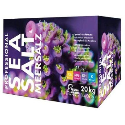 FAUNA MARIN Professional Sea Salt 20 kg- Sel pour aquarium FAUNA MARIN Professional Sea Salt 20 kg- Sel pour aquarium