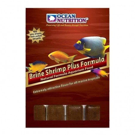 OCEAN NUTRITION Brine Shrimp Plus Formula Cubes - 100 gr