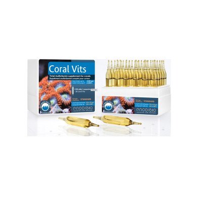 PRODIBIO Coral Vits 30 ampoules- Vitamines pour coraux PRODIBIO Coral Vits 30 ampoules- Vitamines pour coraux