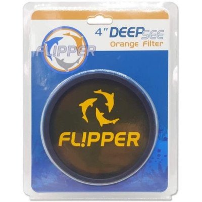 Flipper DeepSee Standard 4"- Filtre orange Flipper DeepSee Standard 4"- Filtre orange