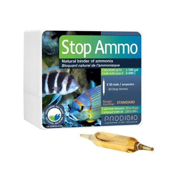 PRODIBIO Stop Ammo 30 Ampoules- Anti-ammoniaque