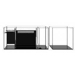 WATERBOX Reef 220.6 Noir- Aquarium 632 L WATERBOX Reef 220.6 Noir- Aquarium 632 L