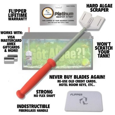 FLIPPER Platinum Scraper 70 cm- Grattoir pour aquarium FLIPPER Platinum Scraper 70 cm- Grattoir pour aquarium