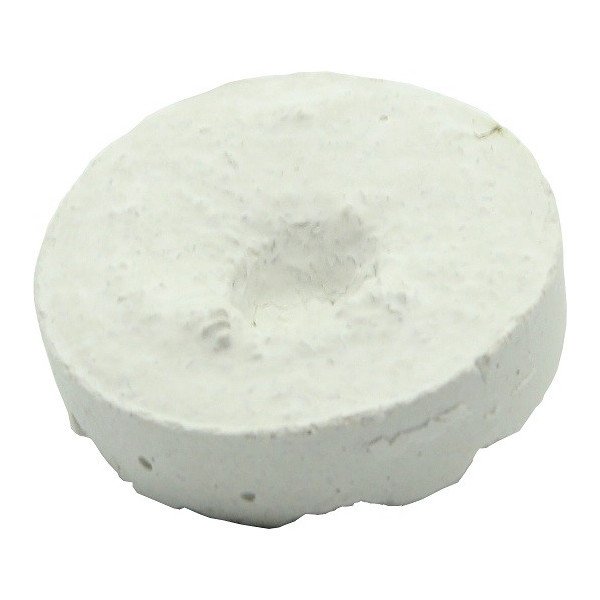Plug plat avec trou 3,8 cm- lot de 25
