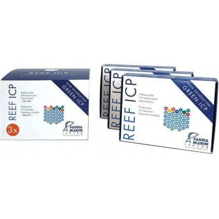 FAUNA MARIN Reef ICP Test x 3 – Meerwasseranalyse